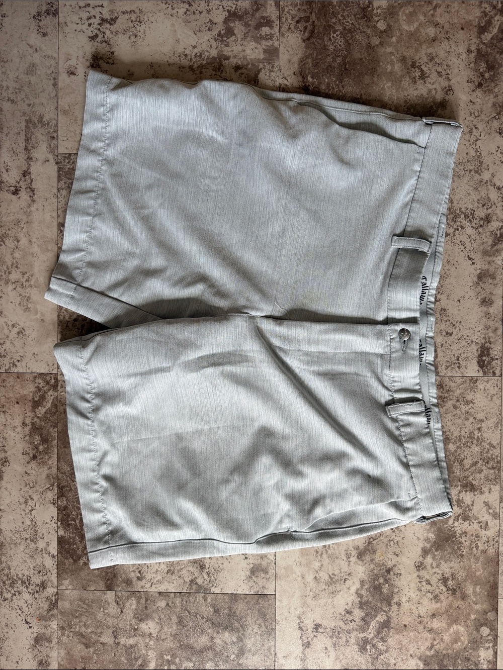 Callaway Light Gray Men's Golf Shorts